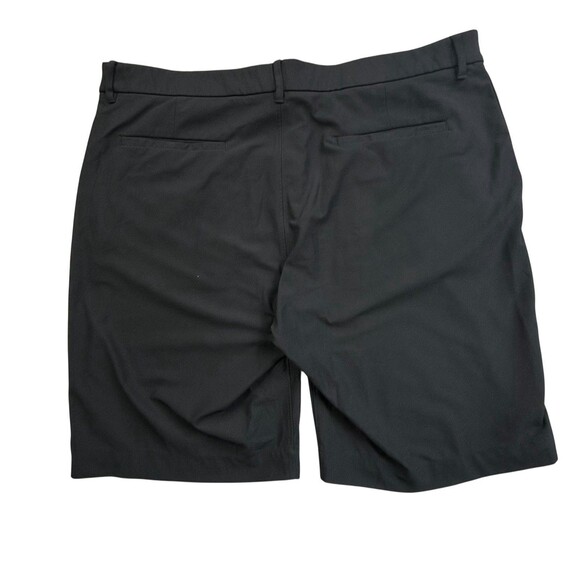 Johnnie-O Prep Formance Shorts Men's 40 Black Golf 10” Inseam Stretch Flat Front - Picture 7 of 11